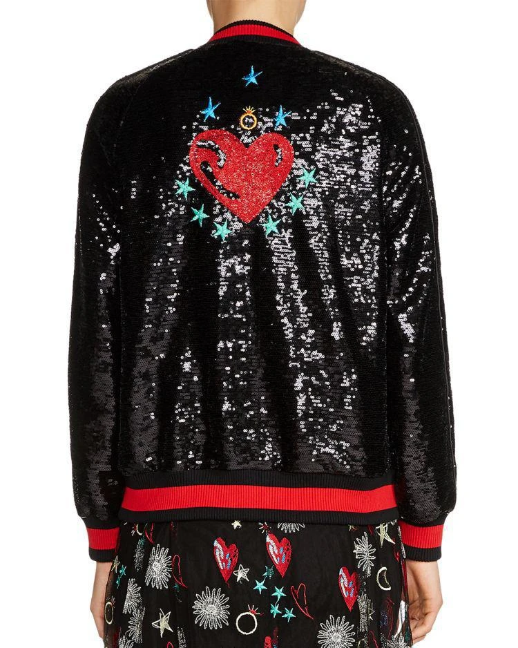 商品Maje|Marine Embellished Bomber Jacket,价格¥2110,第2张图片详细描述