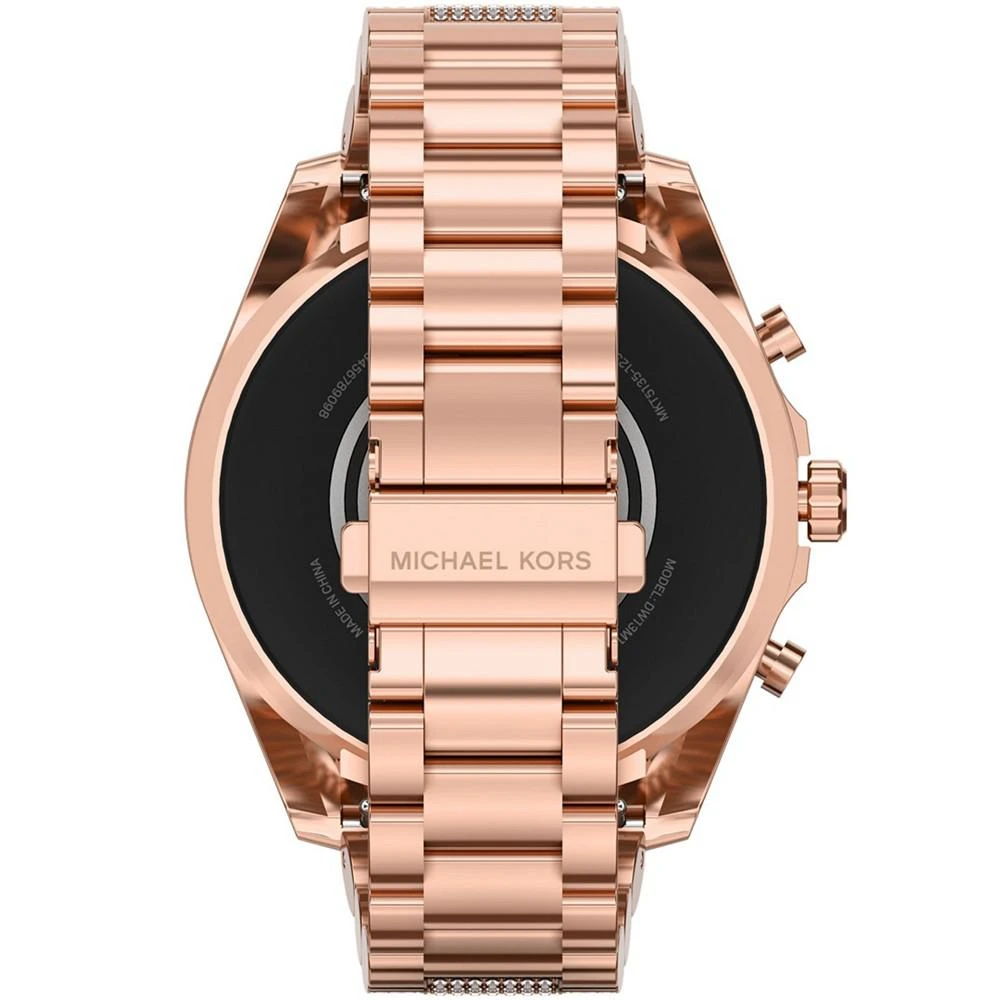 商品Michael Kors|Access Unisex Gen 6 Bradshaw Smartwatch: Rose Gold-Tone Case with Stainless Steel Bracelet 44mm,价格¥2071,第5张图片详细描述