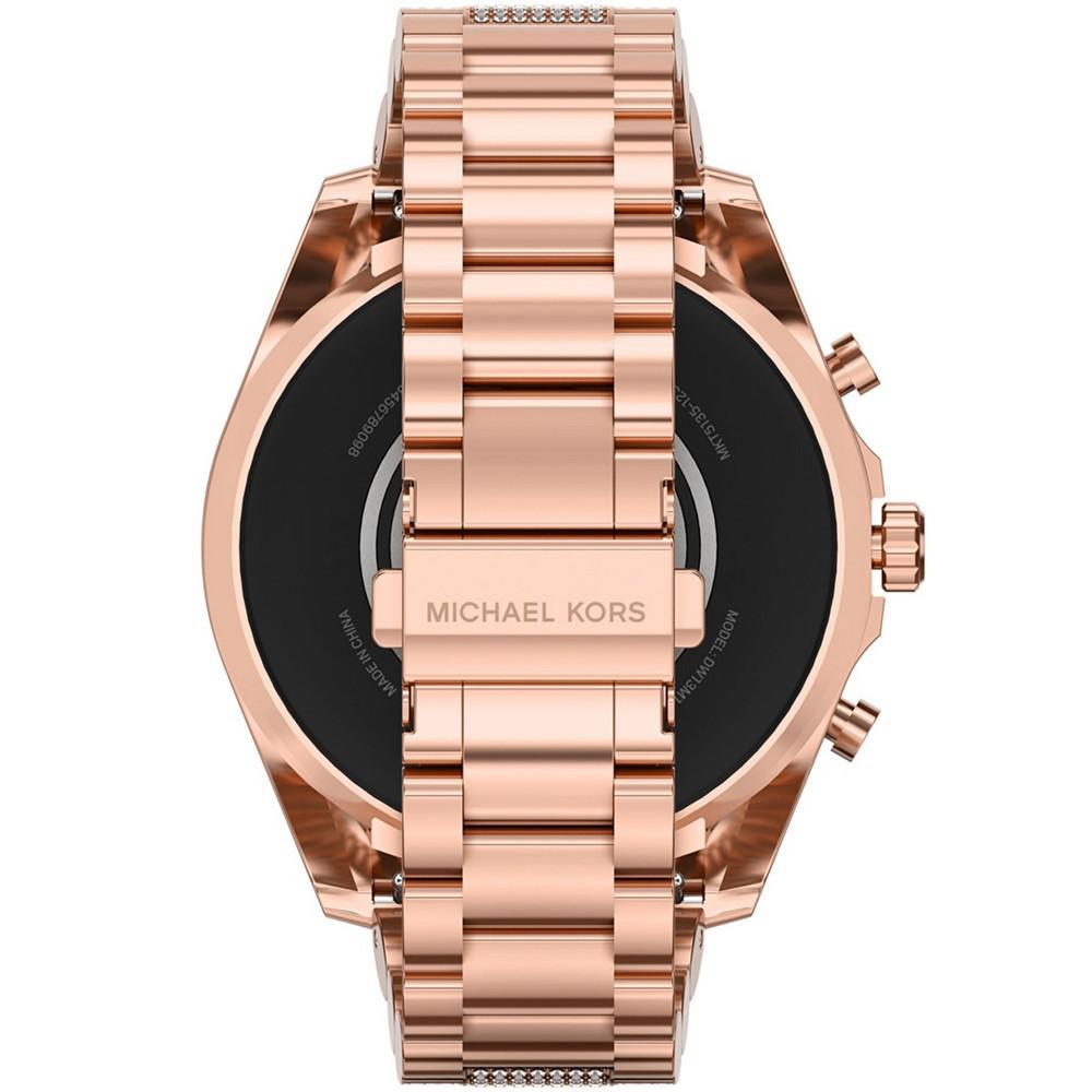 商品Michael Kors|Access Unisex Gen 6 Bradshaw Smartwatch: Rose Gold-Tone Case with Stainless Steel Bracelet 44mm,价格¥2934,第7张图片详细描述