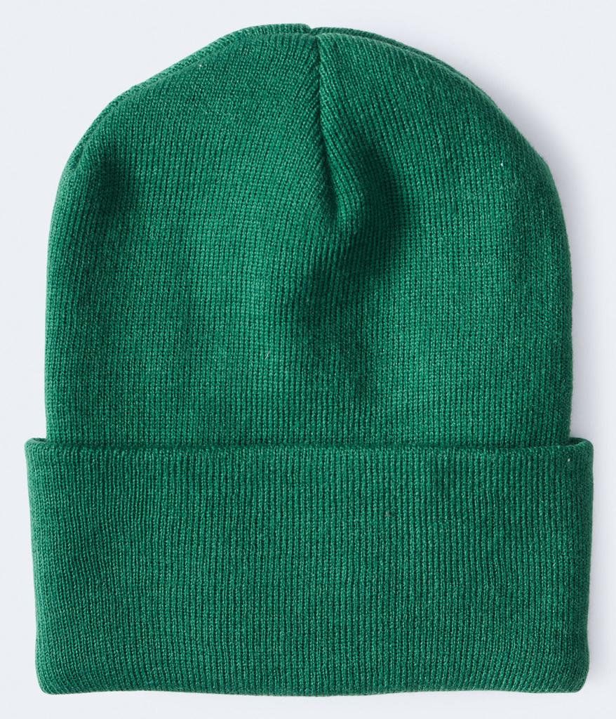 Aeropostale Men's Solid Cuffed Beanie商品第1张图片规格展示