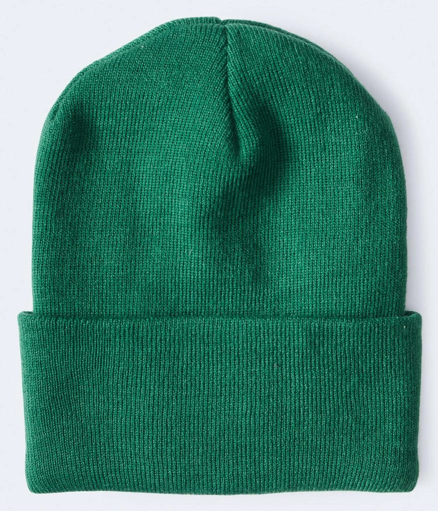 商品Aeropostale|Aeropostale Men's Solid Cuffed Beanie,价格¥32,第1张图片