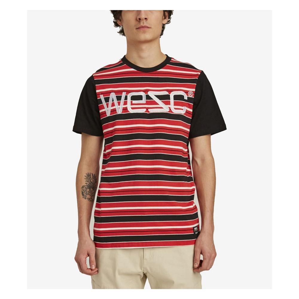 商品WeSC|Max Yarn Dye Multi Stripe T-Shirt,价格¥287,第6张图片详细描述