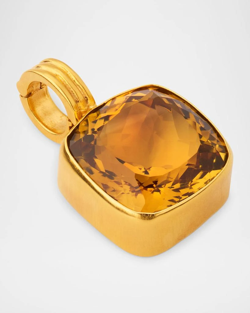 商品Dina Mackney|Citrine Maxi Pendant,价格¥3861,第3张图片详细描述