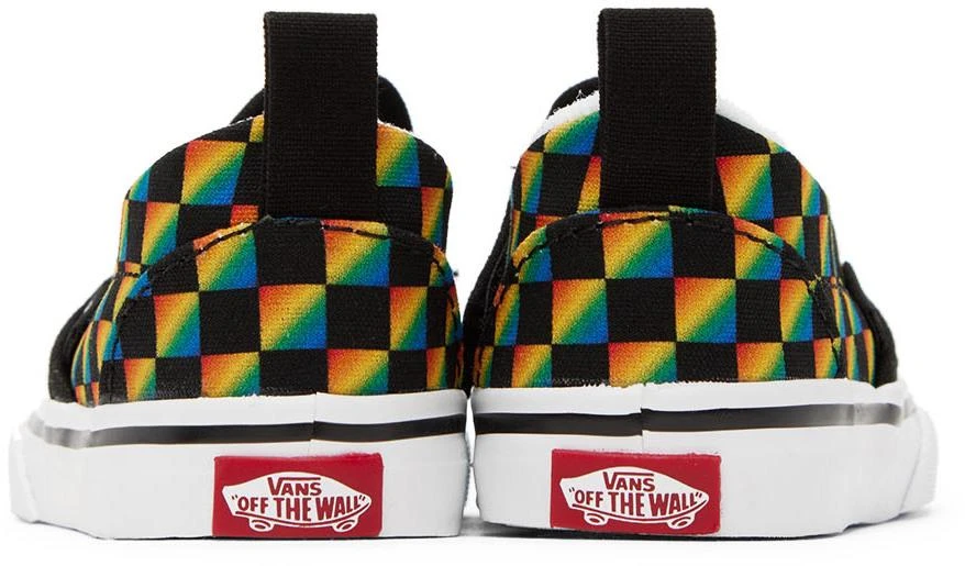 商品Vans|Baby Multicolor Checkerboard Slip-On V Sneakers,价格¥182,第2张图片详细描述