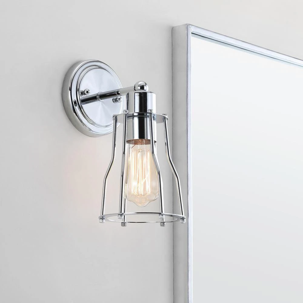 商品JONATHAN Y|Evelyn 5.13" 1-light Metal Vanity Light,价格¥347,第1张图片