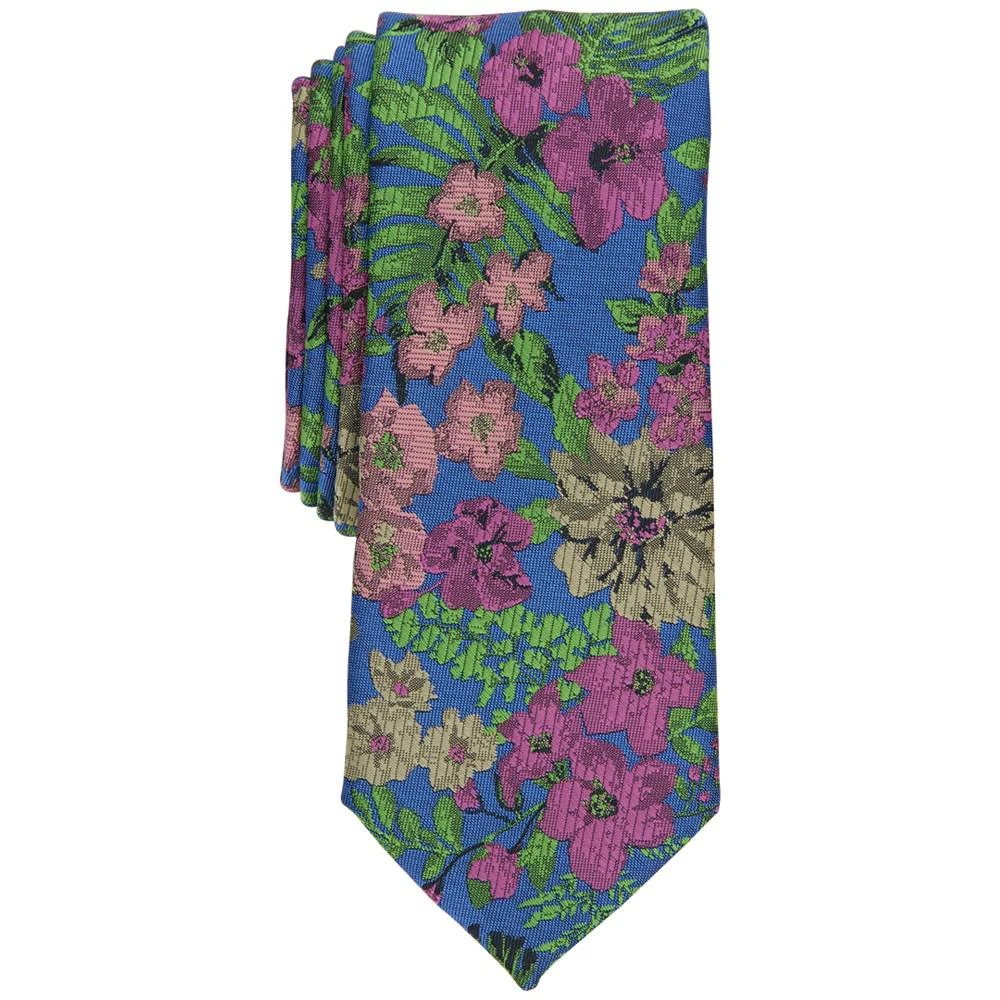 商品Bar III|Men's Cartozian Botanical Tie, Created for Macy's,价格¥88,第1张图片