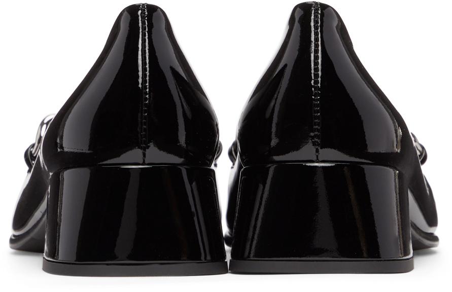 Black Patent Vernice Chain Loafers商品第4张图片规格展示