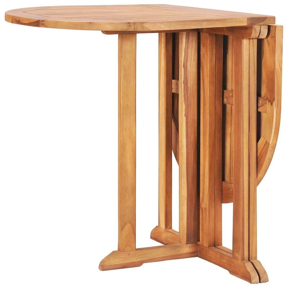 商品VidaXL|Folding Butterfly Garden Table 47.2"x27.6"x29.5" Solid Teak Wood, 49002,价格¥2040,第4张图片详细描述