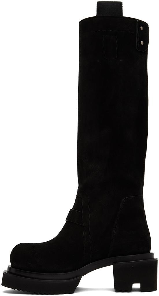 商品Rick Owens|Black Pull On Bogun Boots,价格¥9873,第5张图片详细描述