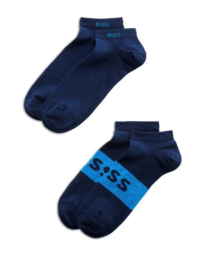 商品Hugo Boss|Logo Ankle Socks, Pack of 2,价格¥120,第2张图片详细描述