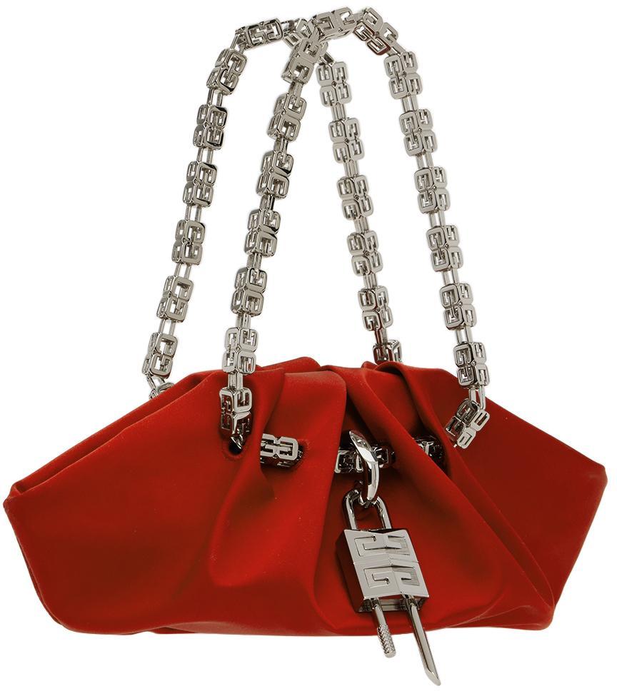 商品Givenchy|Red Mini Kenny Bag,价格¥13019,第4张图片详细描述