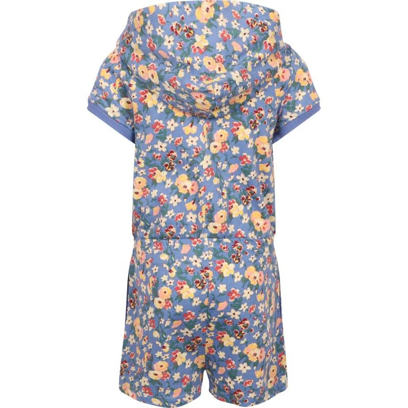 商品Ralph Lauren|Flowers all over short hooded jumpsuit in blue,价格¥846,第2张图片详细描述