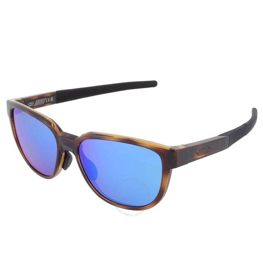 商品Oakley|Prizm Sapphire Polarized Mirror Square Men's Sunglasses OO9250A 925004 57,价格¥730,第3张图片详细描述