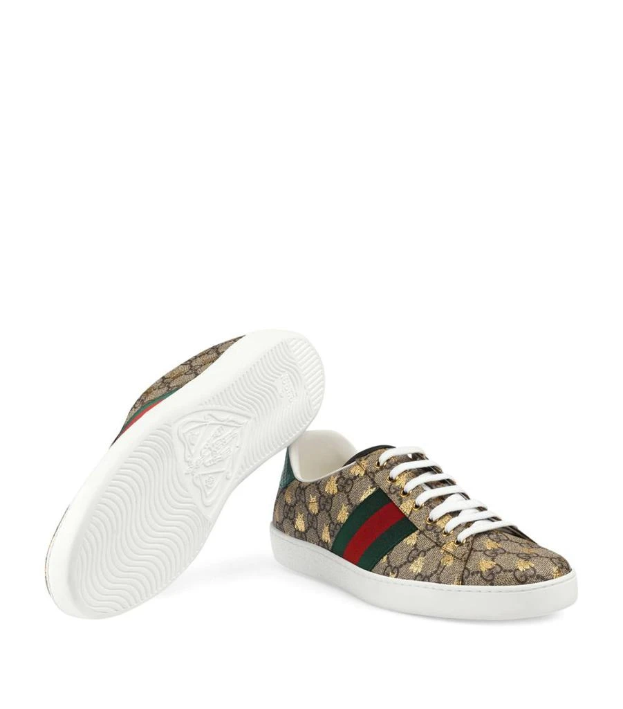 商品Gucci|Ace Double G Supreme Bee Sneakers,价格¥6575,第4张图片详细描述