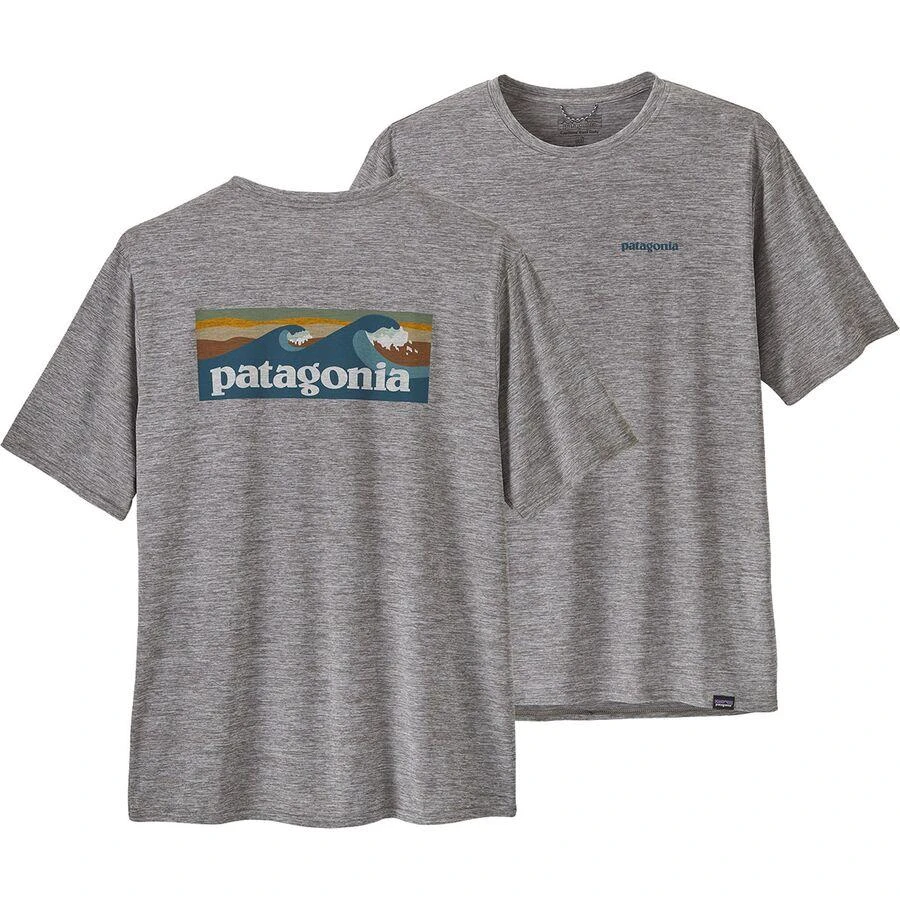 商品Patagonia|Cap Cool Daily Graphic Shirt - Waters - Men's,价格¥368,第2张图片详细描述