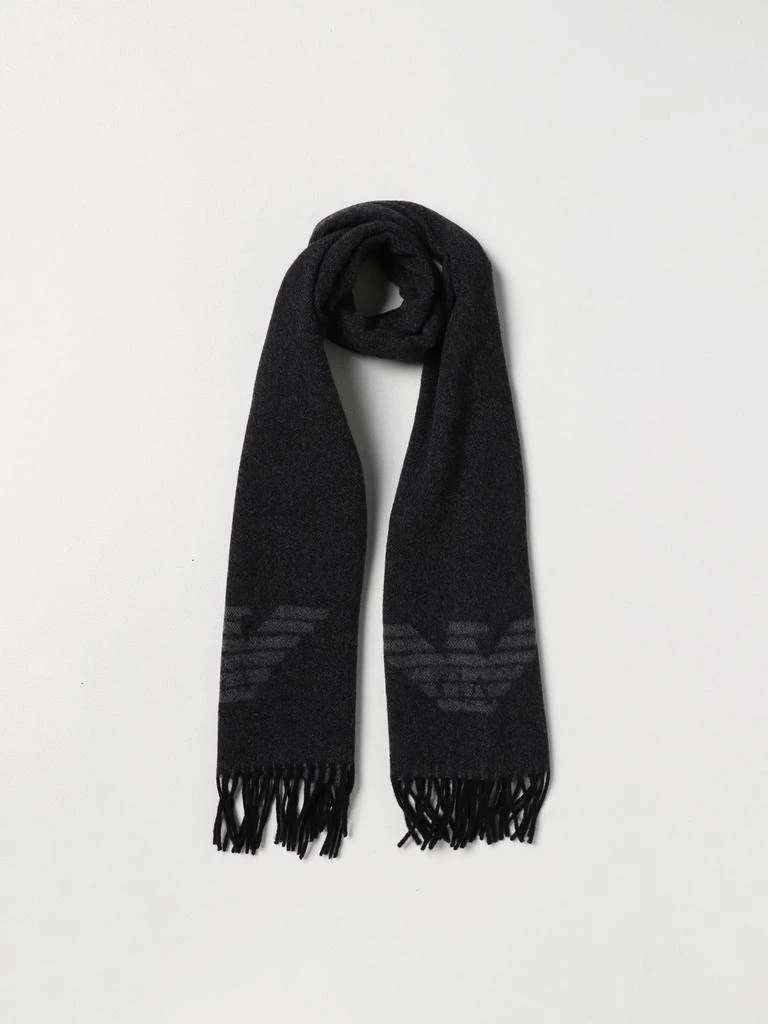 商�品Emporio Armani|Emporio Armani scarf in jacquard wool,价格¥399,第2张图片详细描述
