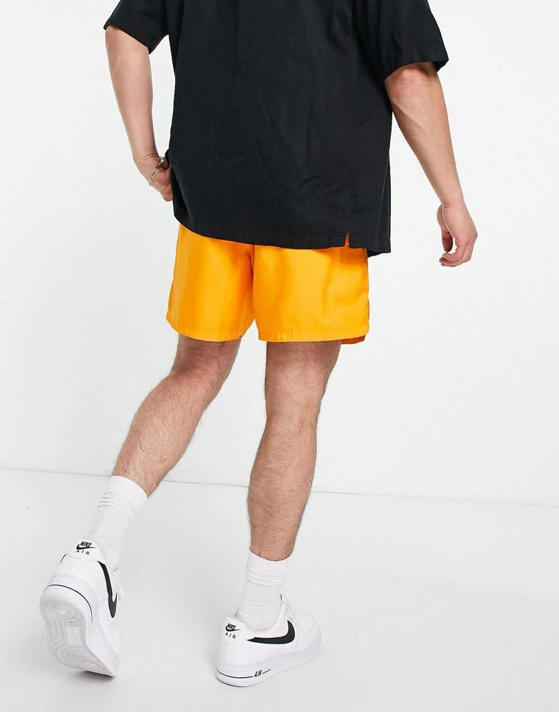 商品NIKE|Nike Sport Essentials woven lined shorts in orange ,价格¥176,第3张图片详细描述
