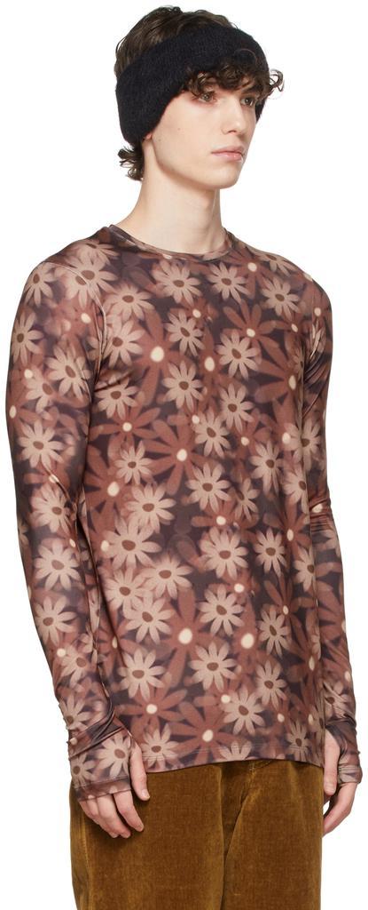 商品Jacquemus|Brown 'La Seconde Peau' Long Sleeve T-Shirt,价格¥997,第4张图片详细描述