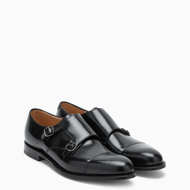 商品Church's|Black Monk Strap Detroit derby shoes,价格¥7141,第2张图片详细描述