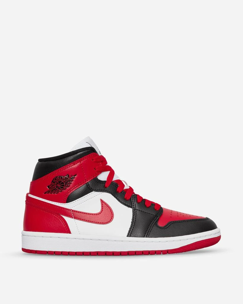 商品Jordan|WMNS Air Jordan 1 Mid Sneakers Red,价格¥567,第2张图片详细描述