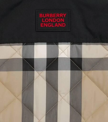 商品Burberry|Baby Archive Check quilted jacket,价格¥3923,第3张图片详细描述