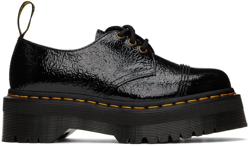 商品Dr. Martens|女式 Quad 1461 增高德比鞋 黑色,价格¥516,第1张图片