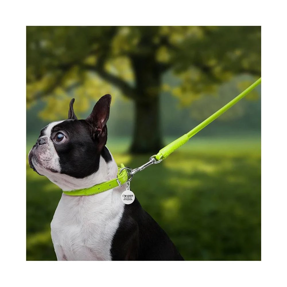 商品Waudog|Glamour genuine leather dog leash, rolled,价格¥268,第2张图片详细描述