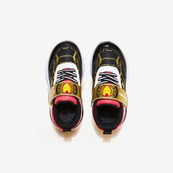 【Brilliant|包邮包税】HAWKINS LIGHTNING SNEAKER 儿童  运动鞋 SNEAKERS  HK89509 MARVEL IRON MAN BLACK 商品