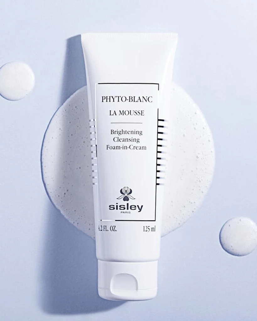 商品Sisley|Phyto-Blanc La Mousse Brightening Cleansing Foam-in-Cream, 4.2 oz.,价格¥1406,第4张图片详细描述