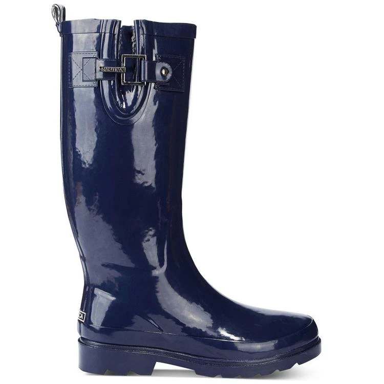 商品Nautica|Women's Finsburt Tall Rain Boots,价格¥181,第2张图片详细描述