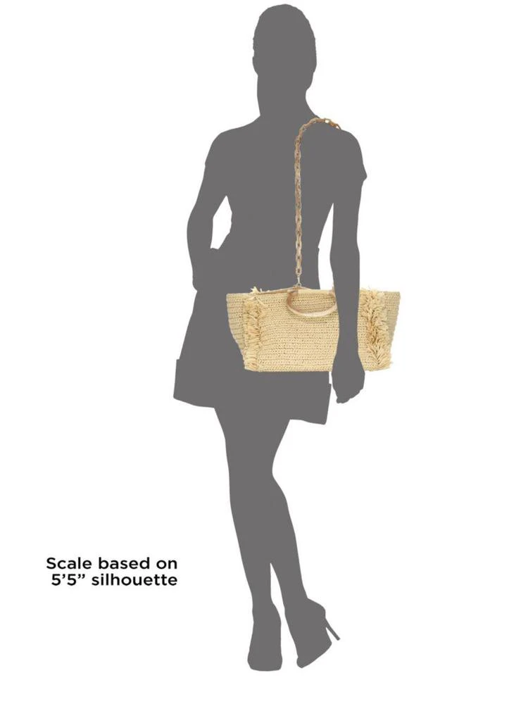 商品Carolina Santo Domingo|Extra-Large Corallina Raffia Tote,价格¥9179,第3张图片详细描述