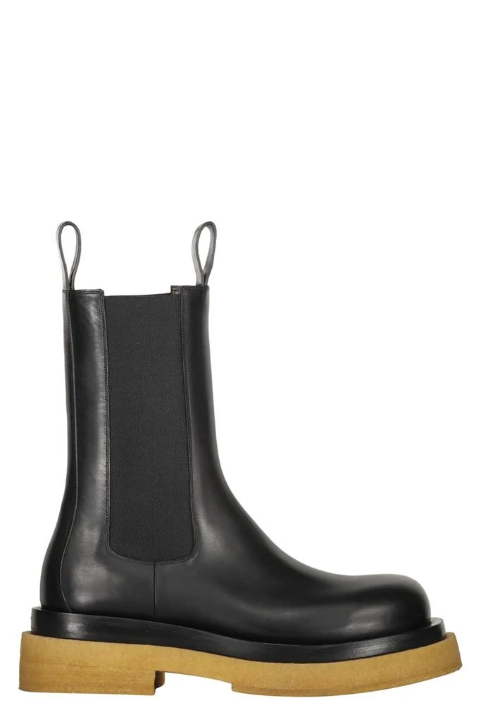 商品Bottega Veneta|Lug Leather Boots,价格¥4625,第1张图片