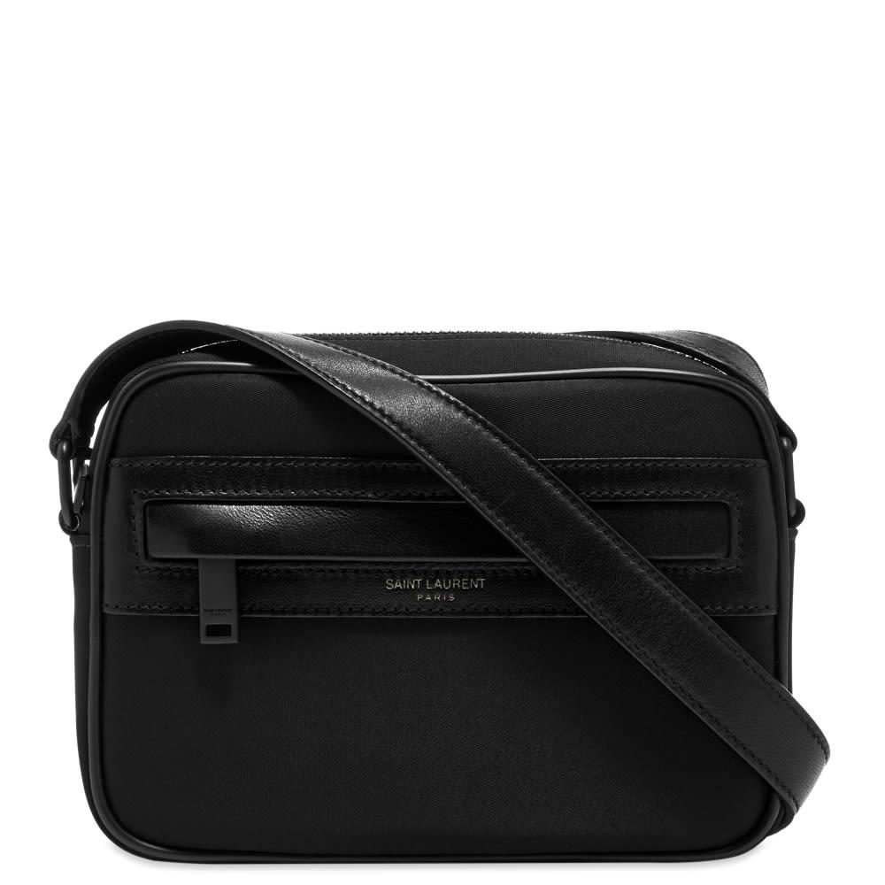 Saint Laurent Canvas And Leather Shoulder Bag商品第1张图片规格展示