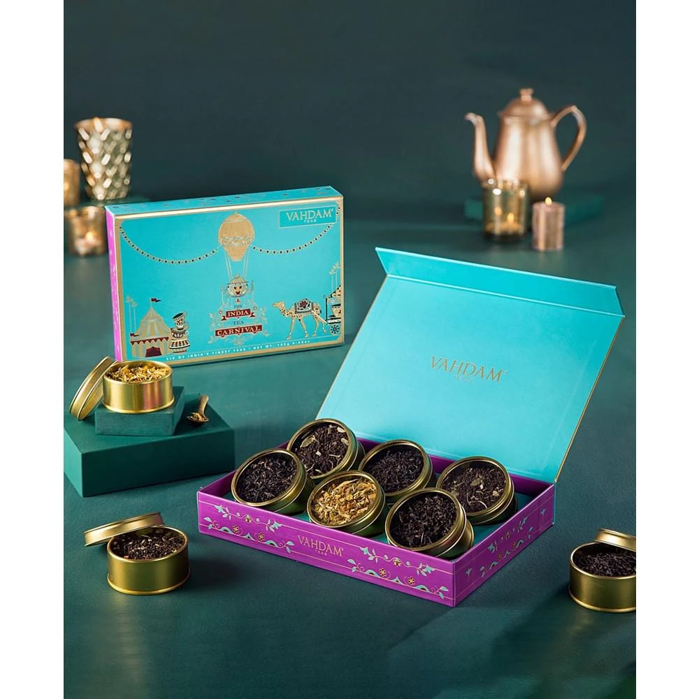 商品Vahdam Teas|The India Tea Carnival, Gift Set, 6 Teas,价格¥261,第3张图片详细描述