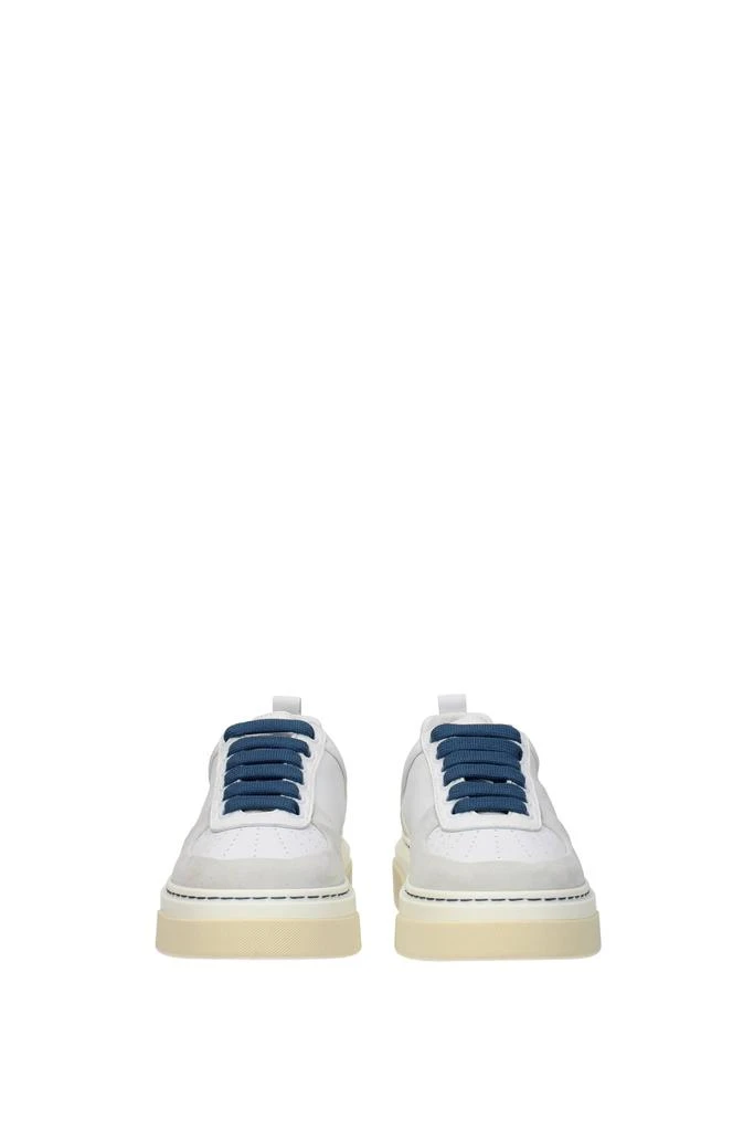 商品Salvatore Ferragamo|Sneakers cassina Leather White Grey,价格¥4428,第3张图片详细描述