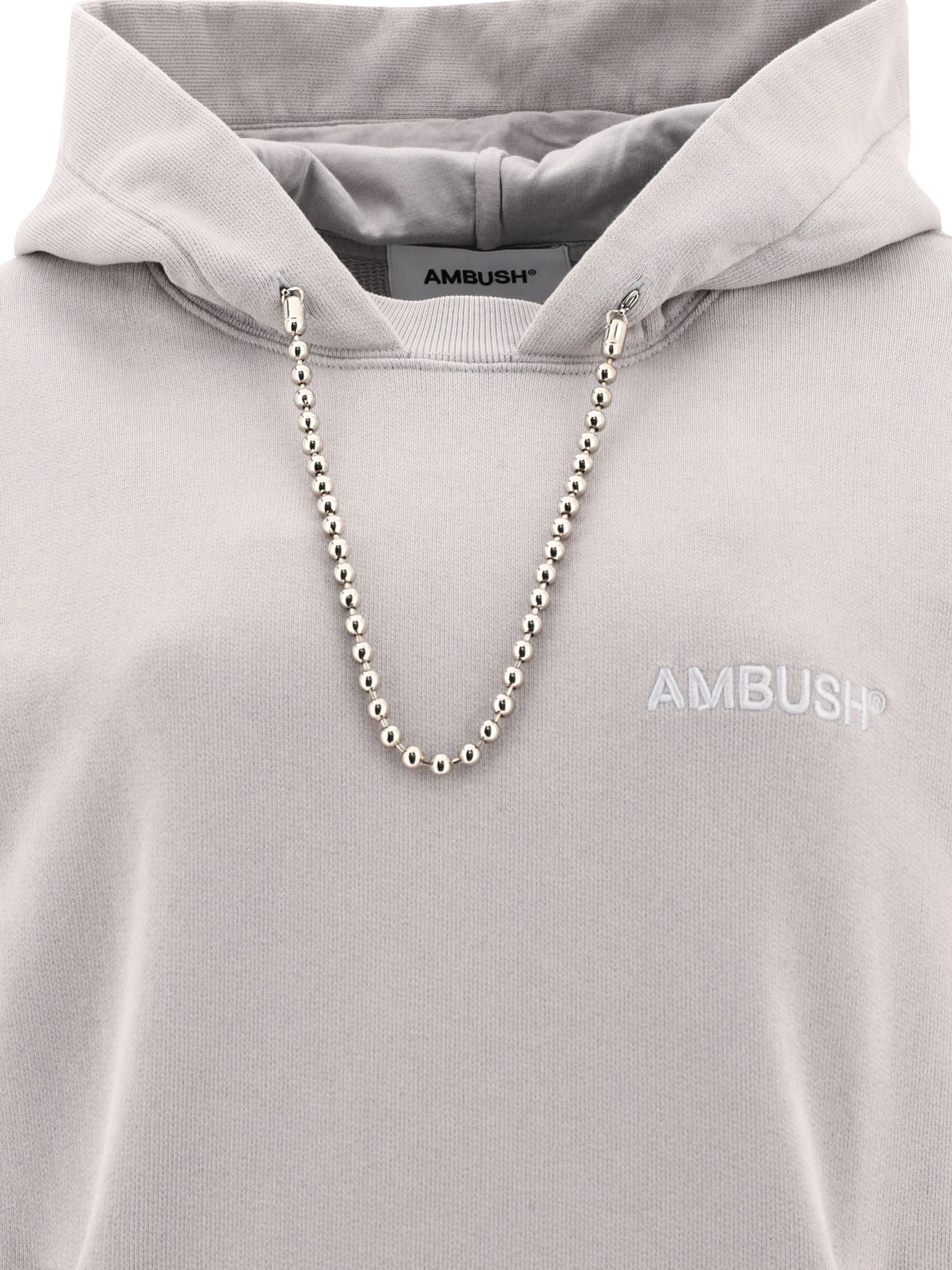 商品Ambush|Ambush 女士卫衣 BWBB024F23FLE0010606 灰色,价格¥4000,第6张图片详细描述
