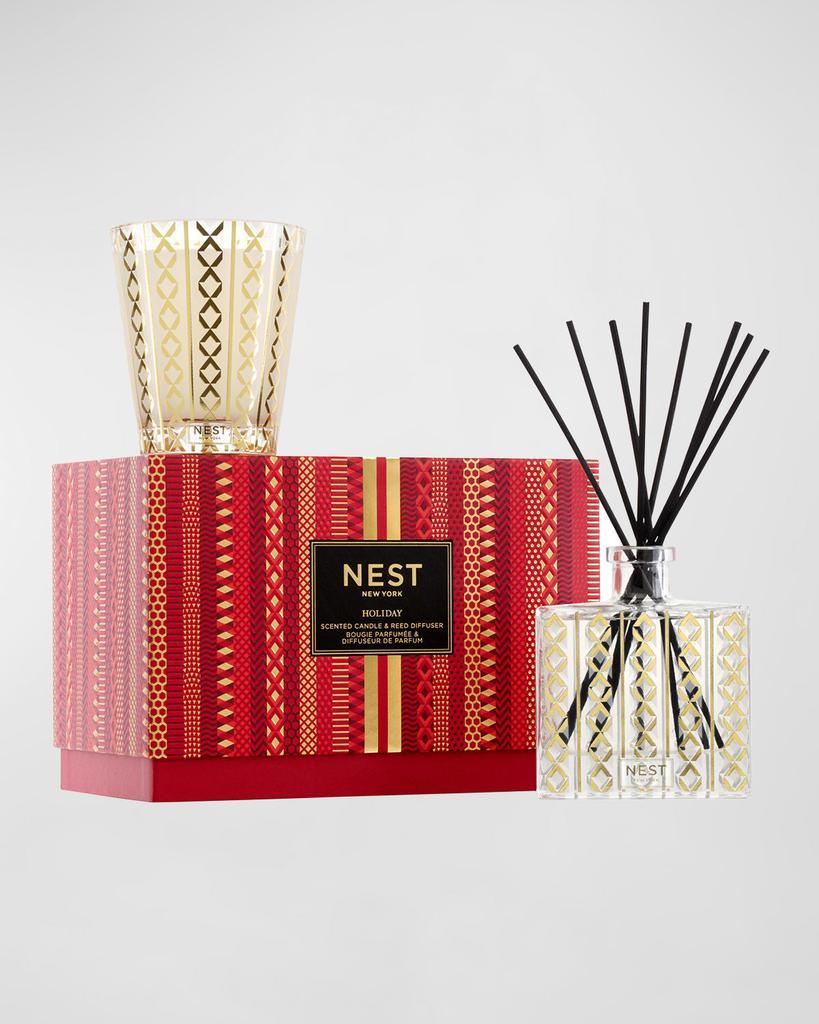 商品NEST New York|Holiday Classic Candle & Diffuser Set,价格¥639,第1张图片