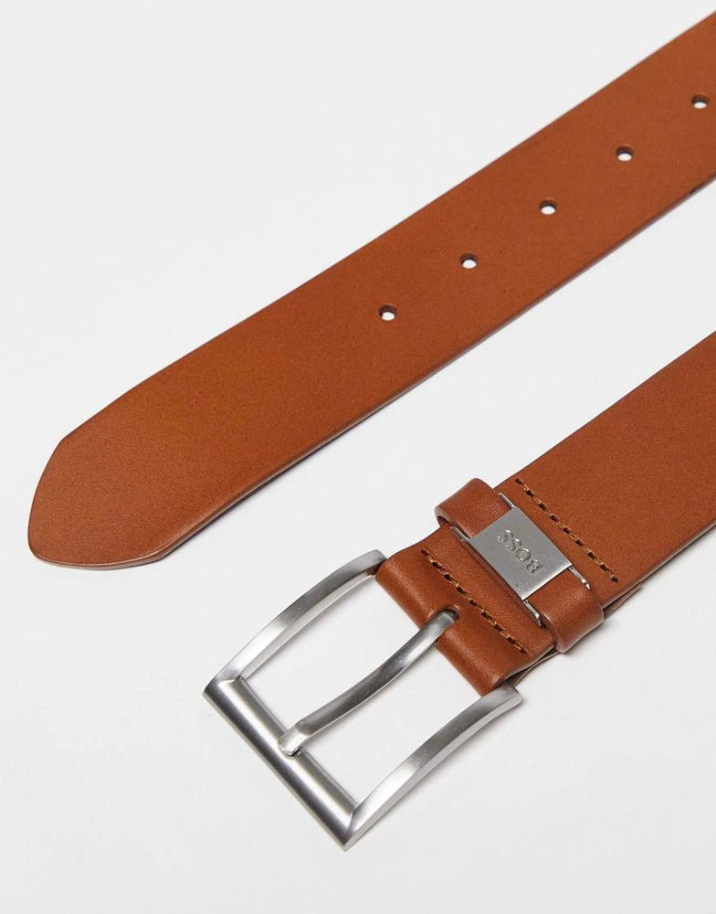 商品Hugo Boss|BOSS Orange Connio belt in brown core,价格¥526,第3张图片详细描述
