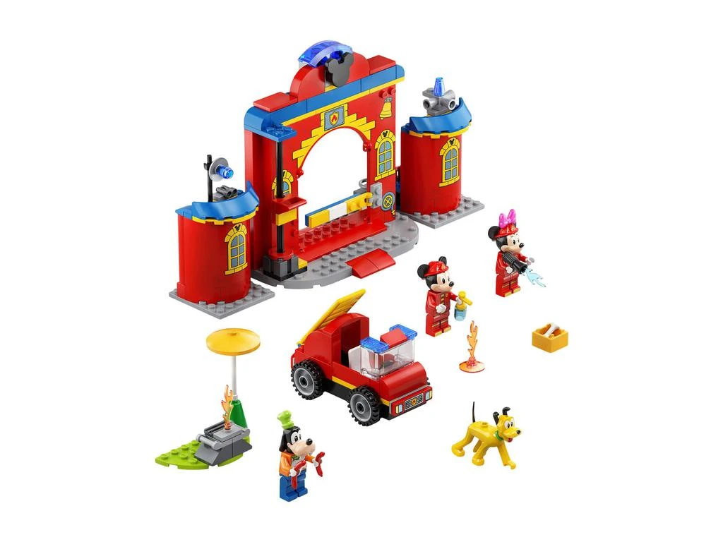 商品LEGO|Mickey & Friends Fire Truck & Station 10776,价格¥298,第1张图片