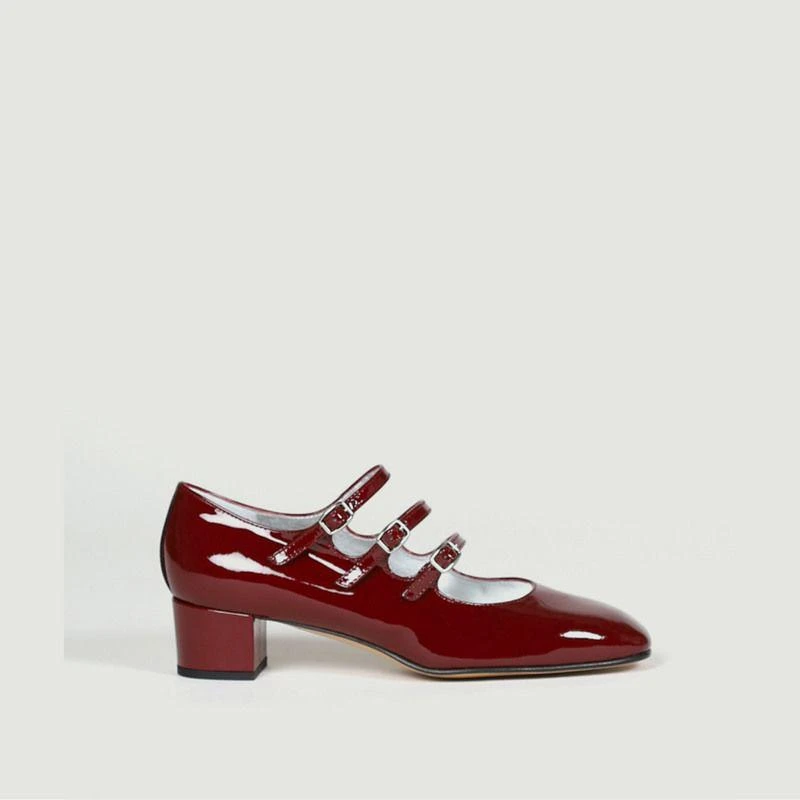 商品Carel|Kina patent leather pumps  Bordeaux Vernis  CAREL,价格¥3298,第1张图片