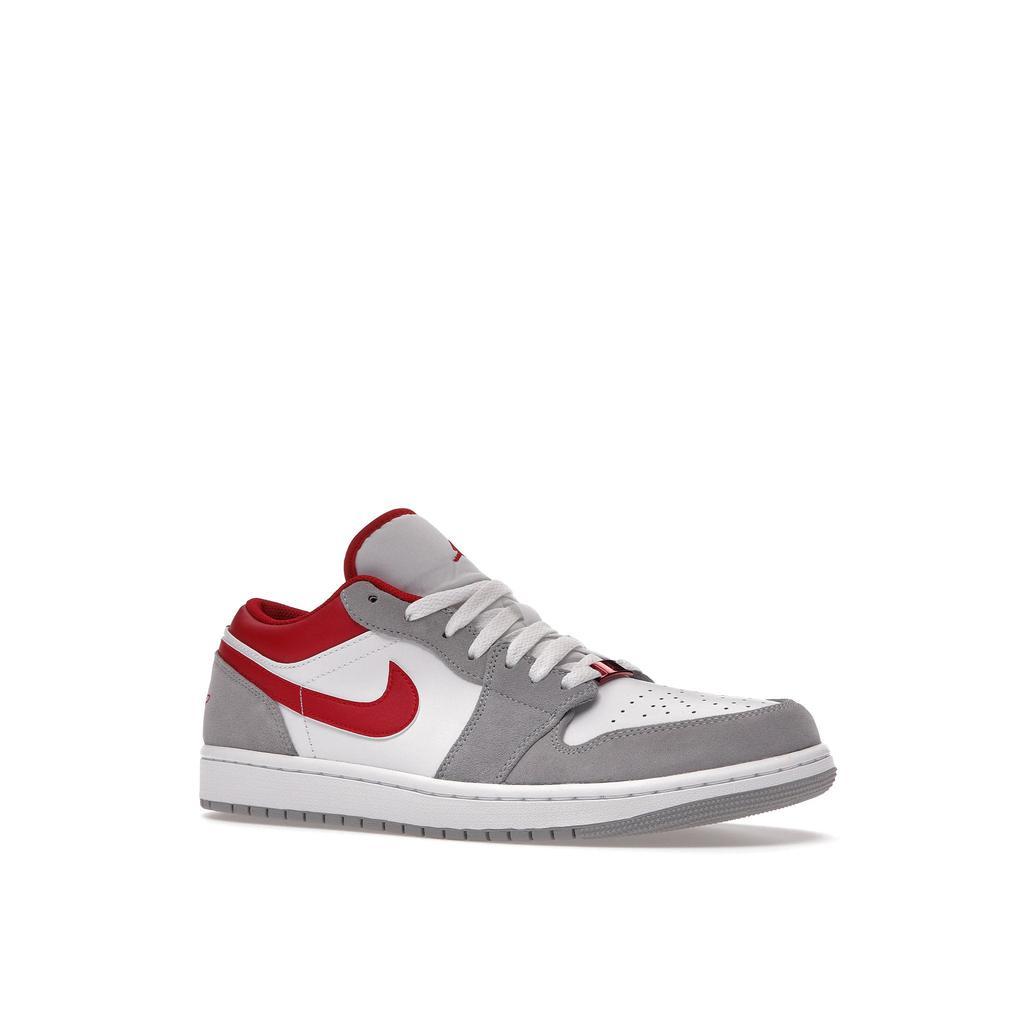 商品Jordan|Air Jordan 1 Low SE Light Smoke Grey Gym Red Sneaker,价格¥1629,第4张图片详细描述