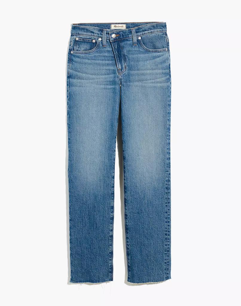 商品Madewell|The Mid-Rise Perfect Vintage Straight Jean in Edgerton Wash: Criss Cross Edition,价格¥587,第7张图片详细描述