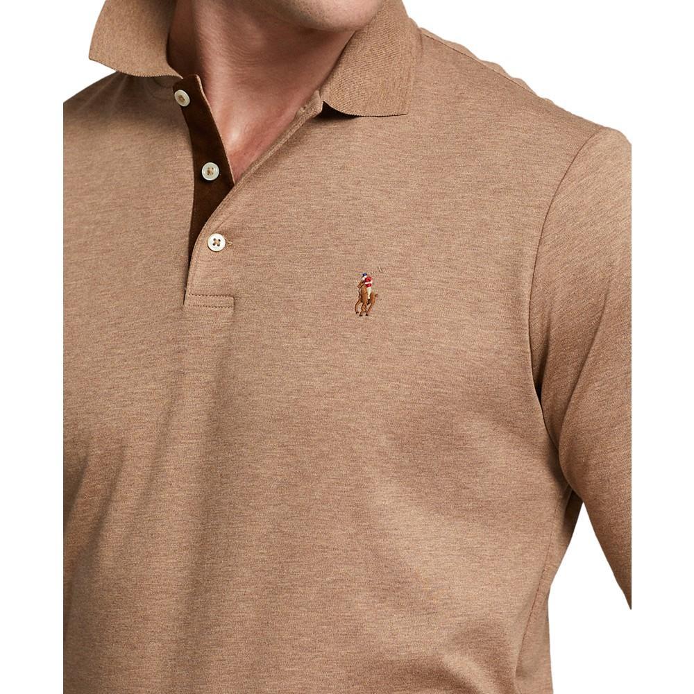 商品Ralph Lauren|男士经典版型长袖柔软棉质 Polo 衫,价格¥419,第5张图片详细描述