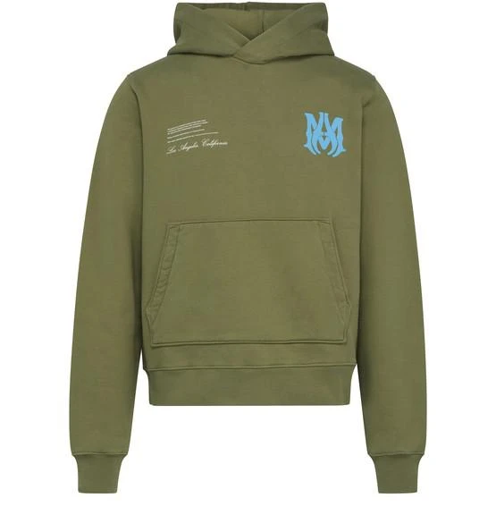 商品AMIRI|军风抓绒连帽运动衫,价格¥6820,第1张图片
