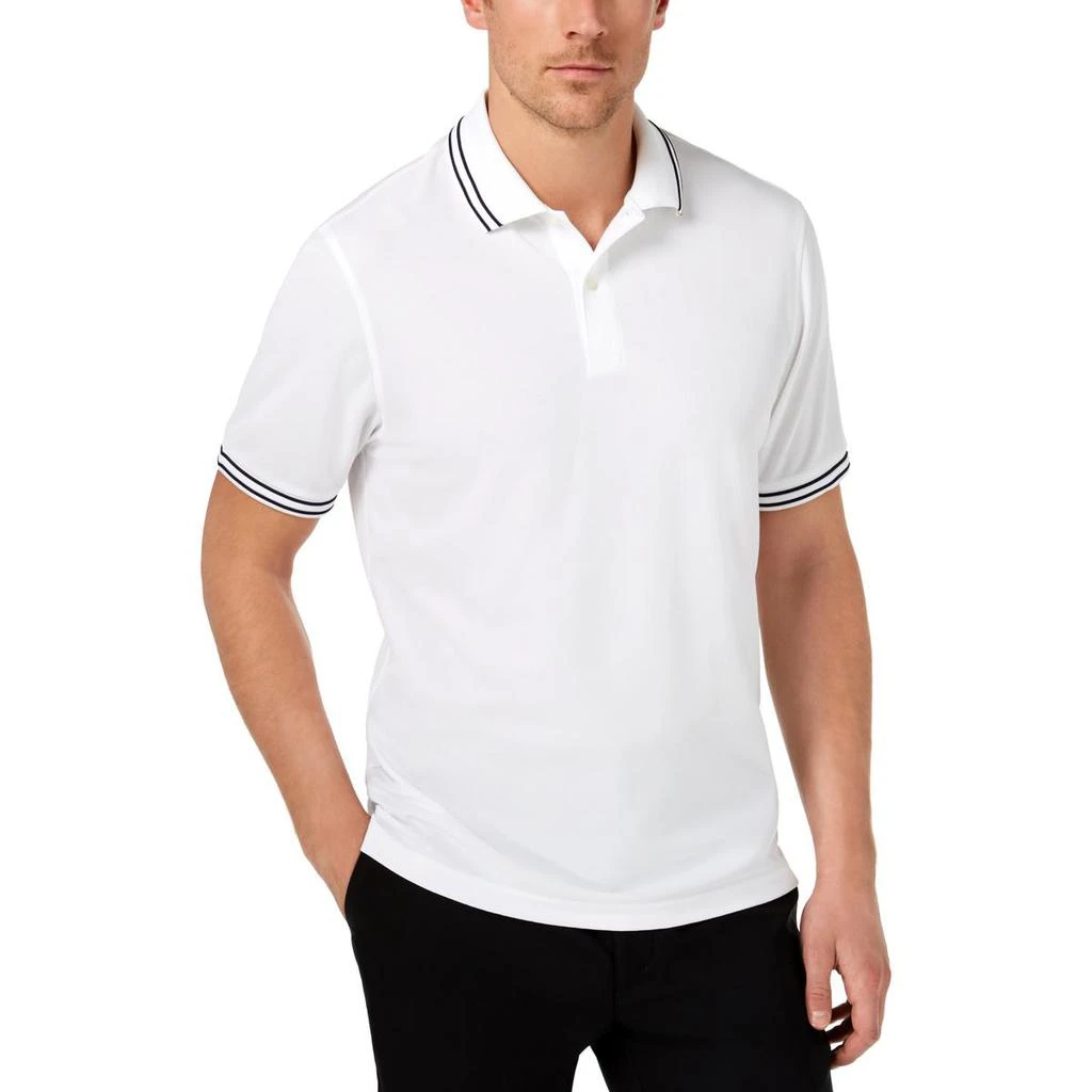 商品Club Room|Club Room Mens Performance Short Sleeves Polo Shirt,价格¥55,第1张图片