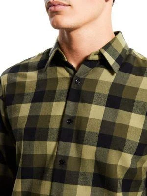 商品Theory|Irving Hunter Plaid Button-Up,价格¥278,第2张图片详细描述