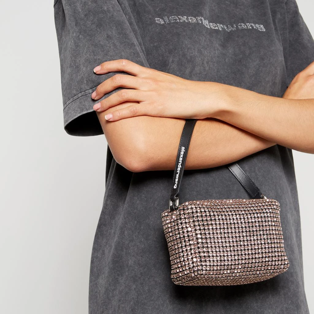 商品Alexander Wang|Alexander Wang Crystal-Embellished Mesh Shoulder Bag,价格¥6379,第2张图片详细描述