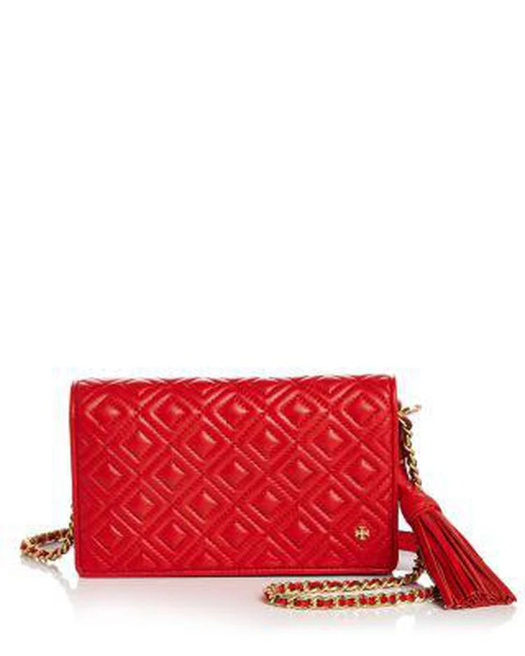 商品Tory Burch|Fleming Flat Leather Wallet Bag,价格¥2604,第1张图片