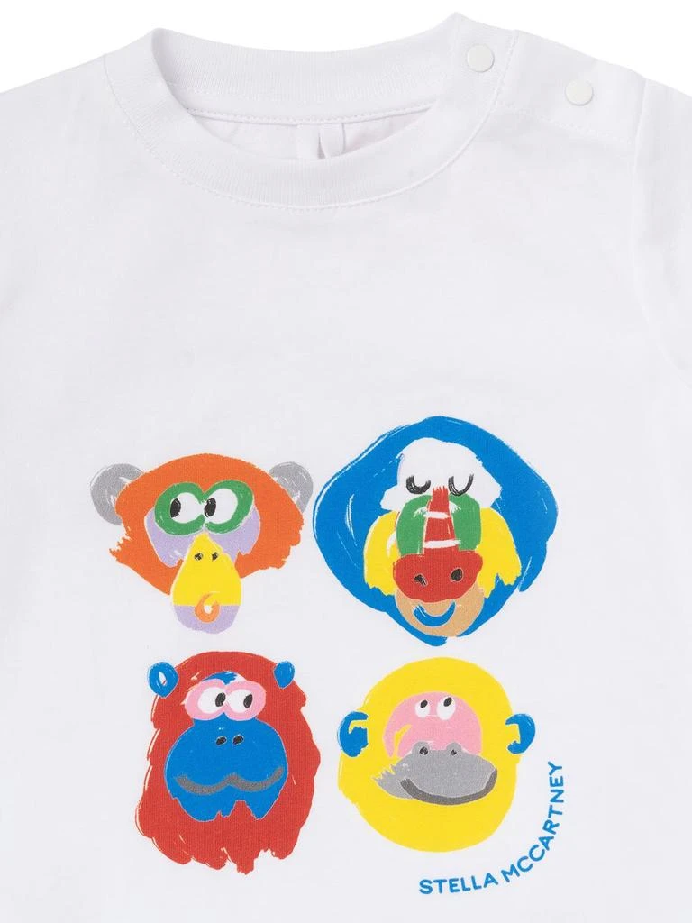 商品Stella McCartney|Animals Print Organic Cotton T-shirt,价格¥280,第1张图片