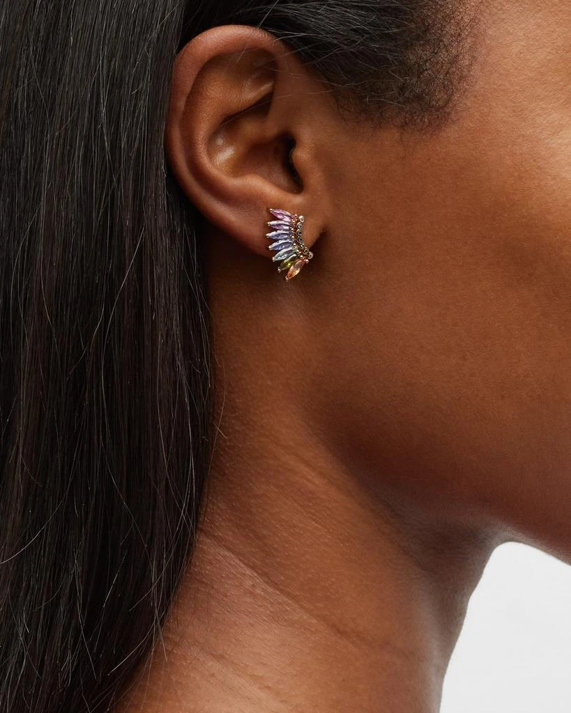 商品Mignonne Gavigan|Madeline Petite Stud Crystal Earrings,价格¥358,第2张图片详细描述